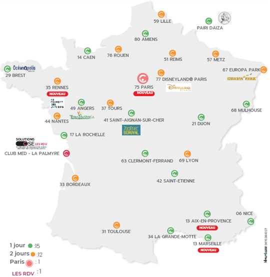 carte de France solutions CSE