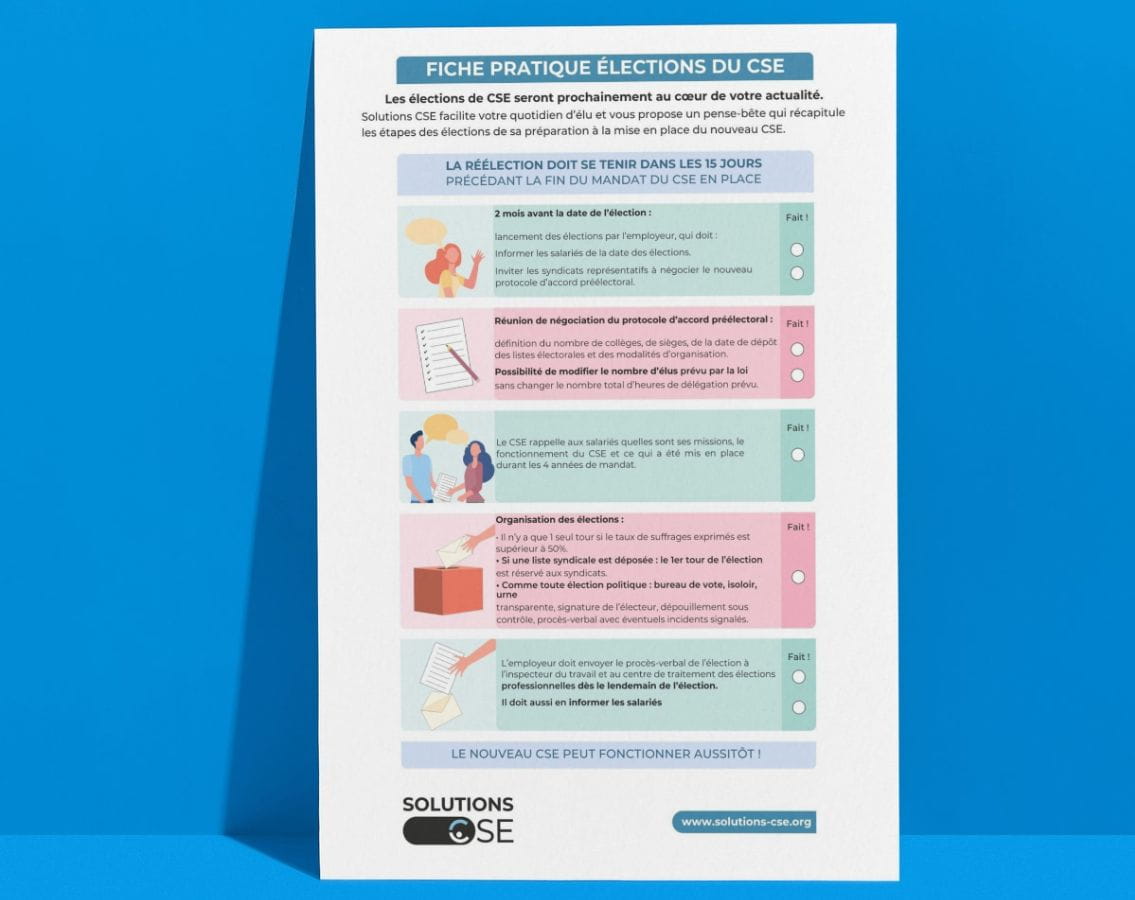 Fiche Pratique élections Du Cse 6527